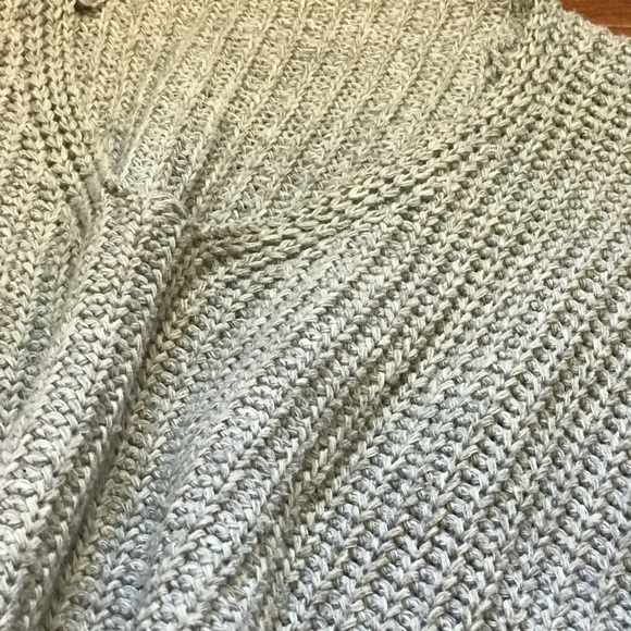 Oversized Grey Knit Sweater - Picture 3 of 3